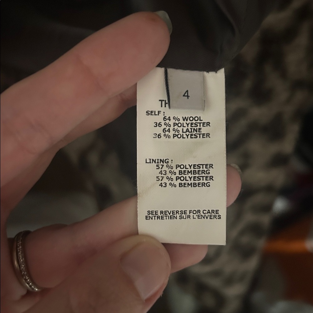 Thakoon Addition Leopard Wool Coat - Picture 5 of 5